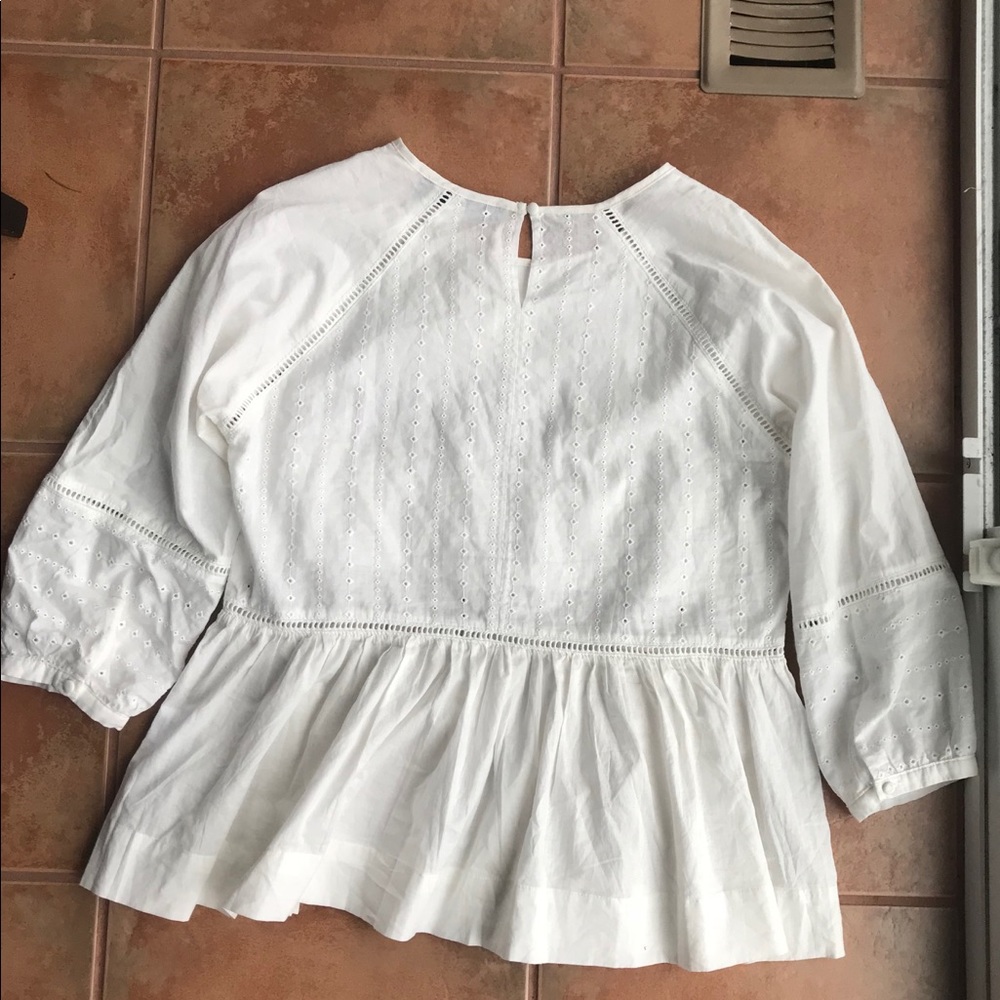 Francesca’s White Blouse